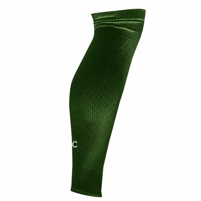 Endurance Soccer Sleeve Control Sox Forest Green 