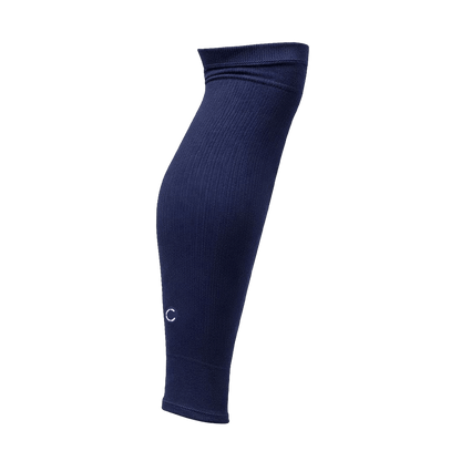 Endurance Soccer Sleeve Control Sox Navy Blue 