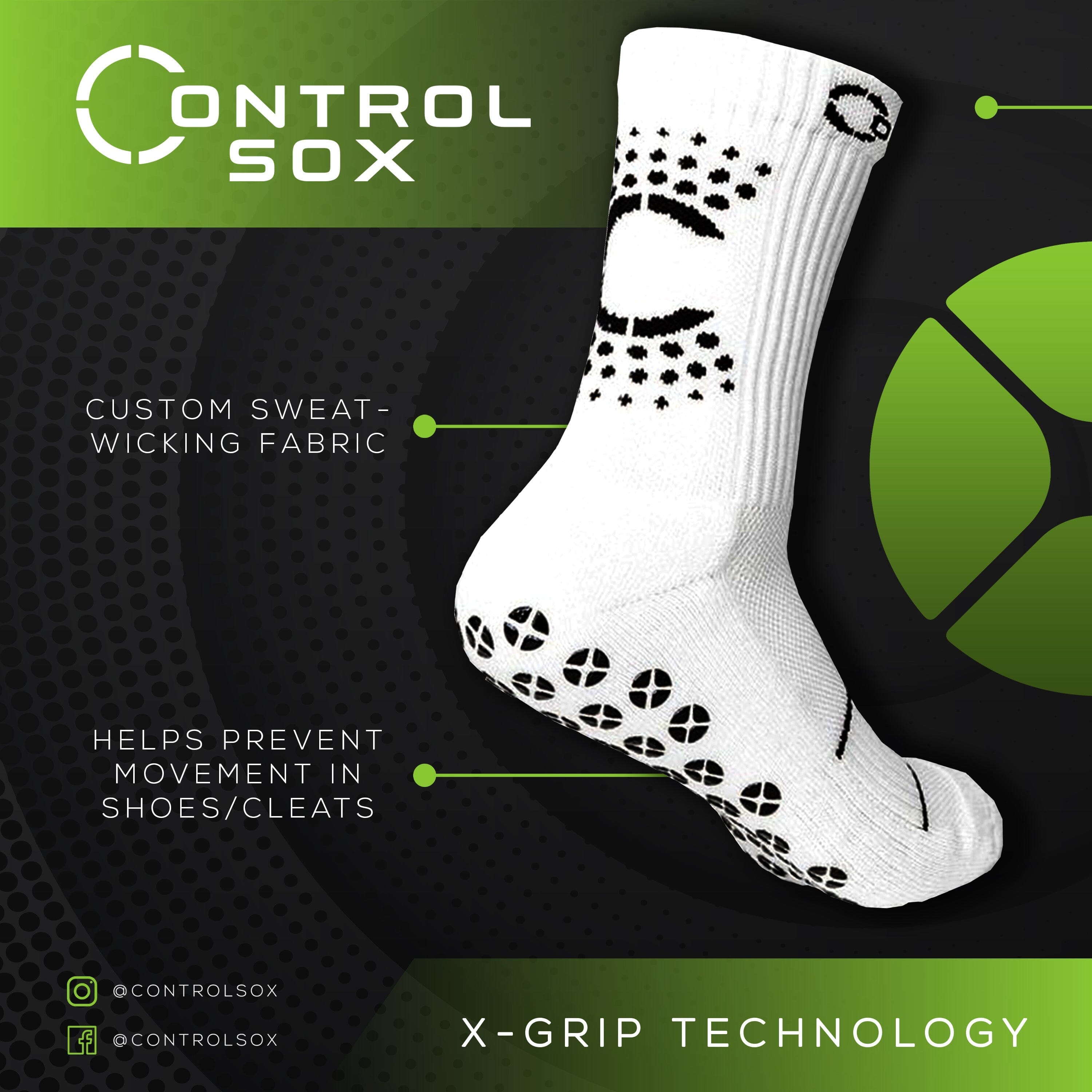 Control Sox 2.0 Grip Socks Control Sox 