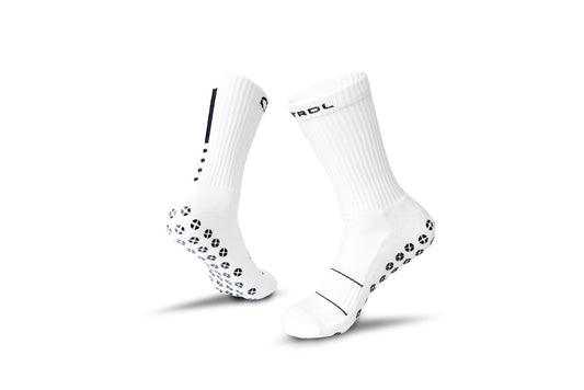 (Pre-Order) Control Sox 2.0 - Limited Edition Grip Socks Control Sox L (US 9-12+) White/Black 